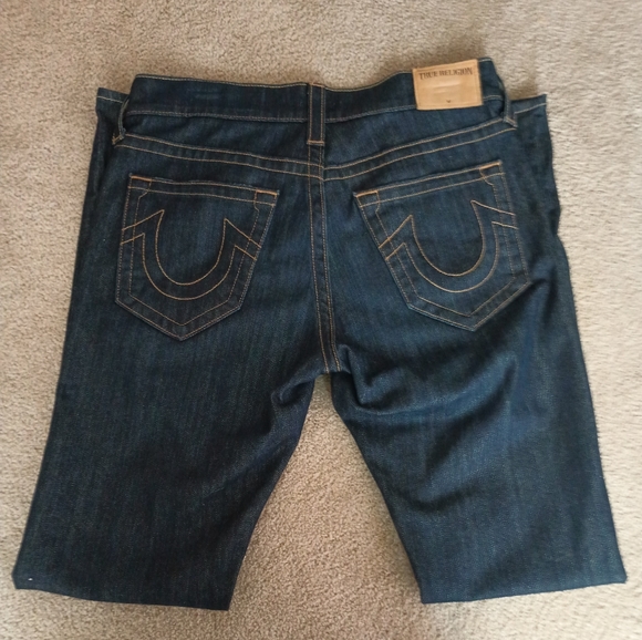 Men's True Religion Ricky Relaxed Straight Jeans Size 30 - Picture 2 of 8